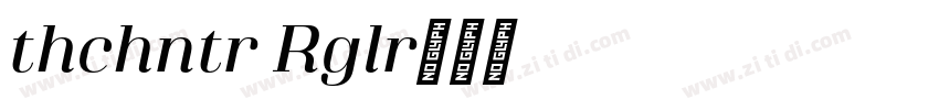 Athachantr Regular字体转换